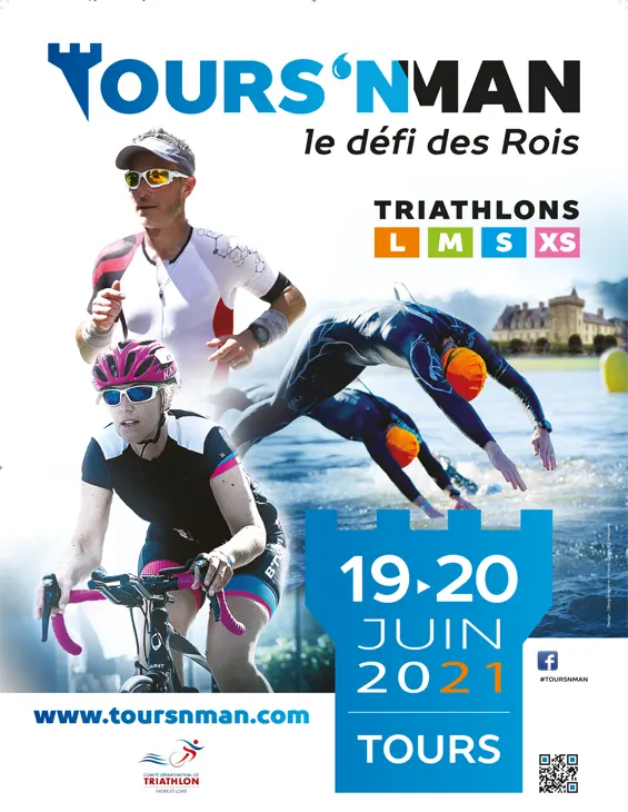 Tours'N Man Triathlon international de Touraine